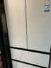 海尔（Haier）白巧系列新品冰箱462升全空间保鲜超薄零嵌嵌入式法式多门四门四开门家用一级能效无霜电冰箱白色 白巧系列 462升 全空间保鲜科技+超薄零嵌+底部前向散热+变温空间 实拍图
