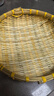 极景竹编制品馒头馍筐筲簸箕农家用手工圆收纳沥水篮竹篓筐筛子 25CM 实拍图