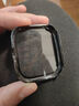 轩邑 适用红米Watch5保护壳保护套+膜全包一体小米Redmi Watch5 eSIM钢化膜屏幕保护膜玻璃膜 黑色 实拍图