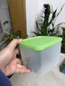 特百惠（Tupperware）冷藏800ml*1保鲜盒蔬菜水果收纳盒食品级密封冰箱储物盒 绿色盖 实拍图