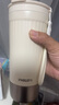 飞利浦（PHILIPS）烧水杯保温杯电加热水杯便携式烧水壶旅行咖啡杯养生杯节日礼物 0.4L 【多功能咖啡杯】杏色 实拍图
