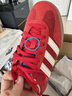 adidas T头鞋 GAZELLE INDOOR复古板鞋德训鞋男女阿迪达斯三叶草   浅猩红/汉玉白/金   35.5 晒单实拍图