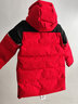 探路者（TOREAD）旗舰 儿童羽绒服男女中大童装冬季防风长款外套大衣潮 活力红 140 实拍图