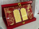 叁艺心足金999喜结良缘金条套装 黄金龙凤金钞朋友结婚婚礼收藏纪念礼物 足金999龙凤金条2g（各1g） 龙凤金条+礼盒+检测证书 实拍图