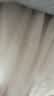 尚都比拉慵懒氛围奶huhu清爽针织衫女夏季V领短袖开衫上衣 白色 L 实拍图