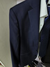 罗蒙西服套装男士修身职业正装西装套装商务伴郎服新郎服结婚礼服男装 实拍图