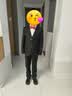 罗蒙男童皮鞋英伦风演出鞋子 黑色镂空皮鞋 34码 内长21.7厘米 实拍图