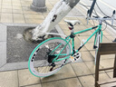 云宵 变速死飞自行车公路赛车男单车跑车弯把破风学生成人实心胎竞速 比安奇24速60刀 实拍图