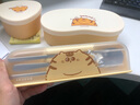 树可原创硅胶饭盒微波炉专用上班族学生早餐分格便当盒碗可加热大容量 实拍图