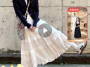 萝美酱白色蓬蓬裙女夏季新款仙女a字半身裙双层小个子蕾丝蛋糕裙子春秋 常规 白色【身高164cm以下】 M 【建议95-110斤】 实拍图