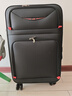卡帝乐鳄鱼牛津布行李箱登机箱皮箱拉杆箱男女结实耐用密码扩容万向轮旅行箱 黑色（升级版容量扩展） 24英寸 实拍图