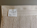 三利7A抗菌新疆长绒棉毛巾2条装纯棉吸水洗脸面巾 60*30cm 沙滩米+云雨驼 实拍图