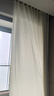 未来式幻影纱窗帘竖百叶窗纱帘透光不透人梦幻阳台防晒遮光2025新款客厅 幻影纱-奶油色-挂钩款（当天发货)（带挂钩） 帘宽3.0m*高2.7m*1片 实拍图
