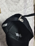千牧朗帽子男女韩版时尚棒球帽软顶帅气显脸小防晒鸭舌帽户外休闲遮阳帽 黑色 实拍图