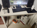 卓博电脑桌台式书桌学习桌子家用办公桌工作台电竞桌BZ08白1米 实拍图