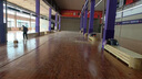 运动木地板篮球馆室内羽毛球馆健身房舞台瑜伽室轮滑馆专用地板 A级 22mm 实拍图