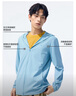 蕉下（beneunder）冰丝防晒衣服男外套防紫外线凉感透气户外钓鱼AL936清烟蓝3XL 实拍图