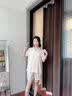 帕兰朵【凉感冰丝】情侣冰丝睡衣女开衫家居服女夏2025可外穿短裤套装L 实拍图