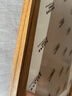 森淼实木a4相框摆台空白书法国画画框挂墙4k木质外框8k裱框可定制自装 柚木色-甄选实木可定制 14寸挂墙-可放28*35.4cm 实拍图