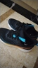 乔丹男童跑步鞋大童缓震运动鞋春秋款儿童轻便童鞋 黑色/波动蓝 40 实拍图