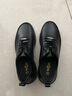 金利来（goldlion）男鞋时尚冲孔透气皮鞋舒适松紧带休闲皮鞋52722045301A黑色42 实拍图