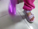 Skechers斯凯奇女童包头凉鞋夏季童鞋儿童公主鞋婴儿魔术贴闪灯鞋302965L 实拍图