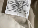 坦博尔羽绒服女短款翻领韩版宽松女士灯芯绒外套TD236266 黄油蜜 155  实拍图