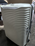 新秀丽（Samsonite）行李箱25英寸拉杆箱简约大波浪箱旅行箱KJ1浅灰绿托运密码箱 实拍图