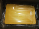 科硕（KESU） 移动硬盘大容量USB3.0 安全加密高速机械外接硬盘 活力黄+硅胶套 320GB 实拍图