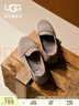UGG春季女士舒适平底乐福鞋双鞋垫单鞋豆豆鞋1147350SKP|烟羽灰色 39 实拍图