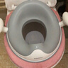世纪宝贝（babyhood）儿童马桶辅助器 宝宝马桶圈坐便器座便圈 全PU坐垫 127灰色 实拍图