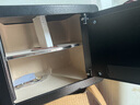 欧奈斯保险柜家用小型25cm办公密码WIFI保险箱防盗指纹入墙报警手机智能新款商用保管箱床头全钢保管柜 30cm尊贵黑电子密码（远程授权） 实拍图