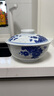 睿初带盖菜盘子汤碗青花瓷碗碟套装碟子陶瓷和合器微波炉餐具景德镇 7英寸汤碗 实拍图