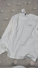 真维斯（Jeanswest）白色打底衫男2025新款春秋重磅纯棉内搭上衣学生圆领长袖T恤男士 白色(自由笔尖胸标) 2XL (185) (体重160-180斤) 实拍图