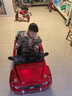好孩智儿童电动车可坐大人六轮双人遥控车亲子越野玩具车6岁小孩宝宝礼 烤漆红/六驱+全功能+双电+耐磨轮 实拍图