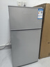 新飞（Frestec）小冰箱迷你小型双门家用 宿舍出租房办公室冷藏冷冻电冰箱节能省电 【一级能效】BCD-76A128LS 太空银 实拍图