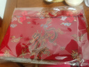 澳颜莱18新款 时尚囍织锦绸缎婚庆婚礼2-3-5-6w结婚彩礼聘礼大8-9-10万 龙凤(6万) 万元红包 实拍图