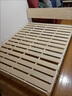 目瀚实木床双人床1.8米2米1.5米现代简约出租房简易单人床家用木板床 透气30高|裸床 1500mm*2000mm 实拍图