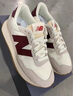 NEW BALANCE NB 官方休闲鞋男鞋女鞋情侣复古低帮增高舒适百搭237系列运动鞋 米色/白色 MS237SB 40.5 (脚长25.5cm尺码详询客服) 实拍图