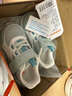 基诺浦（ginoble）学步鞋儿童凉鞋1-5岁机能鞋男女童宝宝凉鞋软底学步鞋夏季GW1305A 浅青/白色/蓝色 22.5 140mm 适合脚长136-145mm 实拍图