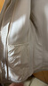 骆驼（CAMEL）冲锋衣防风三合一可拆两件套登山服120-1X暖白/幻影黑,女L 实拍图
