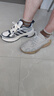 阿迪达斯（adidas）元禧男鞋 26春季新款运动老爹鞋低帮防滑耐磨透气休闲鞋跑步鞋 JQ0255/元禧鞋/白/黑/主推 40.5 实拍图
