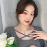 Jay【七夕礼物】和田玉吊坠925银四叶草项链女平安扣送女友 玉环项链（配证书） 实拍图