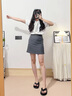 朴西2025夏季女士人字拖鞋居家休闲外穿拖鞋男 珍珠黑 44-45  实拍图