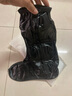 ToMill雨鞋套防水防雨鞋套加厚耐磨防水防滑便携雨靴套成人黑色高筒XL码 实拍图