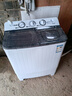 志高 双桶双缸洗衣机半自动自动家用 30公斤洗脱大容量 喷淋漂洗强力去污 【洗11KG+ 脱7KG】18公斤｜加厚内筒 实拍图