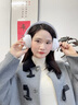 迪士尼（DISNEY）无线头戴式蓝牙耳机降噪重低音音乐运动跑步电竞游戏长续航适用于华为苹果小米手机 H7 白色美队 实拍图