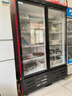 稚乐  饮料展示柜冷藏柜冰柜商用展示柜 风冷鲜花保鲜超市便利店酒吧玻璃冰箱立式网红啤酒柜 大双门1.2米宽/下机组【风冷360°速冷除雾】 实拍图