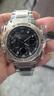 卡西欧（CASIO）手表男表钢铁黑暗之心黑武士GST400/100防水运动表节日礼物送男友 GST-B400D-1A 金属表带银色 实拍图
