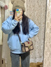 柏萨尼（PESASRIE）品牌轻奢包包女包单肩包奢侈女士斜挎包百搭印花包情人节生日礼物 咖啡色【全国十仓/当次日达】 奢侈礼盒包装 实拍图